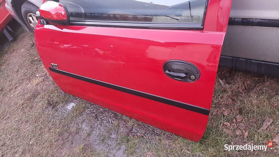 drzwi lewe opel corsa c kompletne do montażu