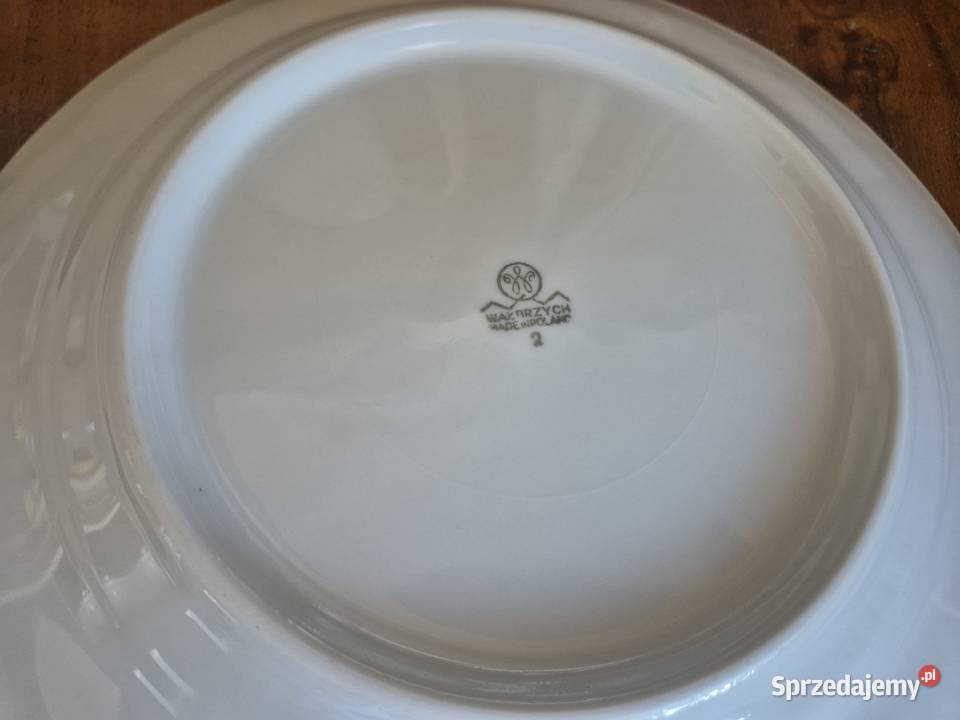 Talerze obiadowe Wałbrzych Porcelana i szkło