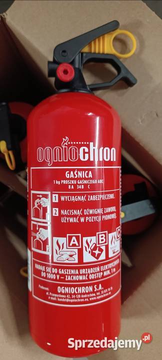 OGNIOCHRON gaśnica ABC proszkowa 1 20262029 NOWA warmińsko-mazurskie Ełk