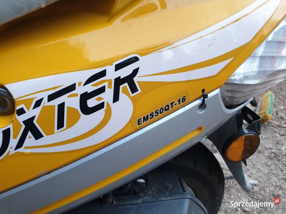 Skuter chinski 50cc BOXTER duzo nowych czesci Motocykle, skutery, quady Lipno