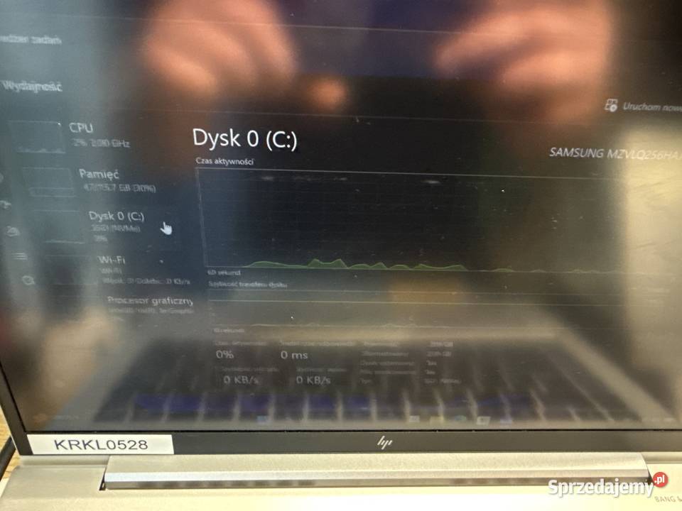 Laptop HP Elitebook 840 g8 i6 16GB RAM 256 ssd