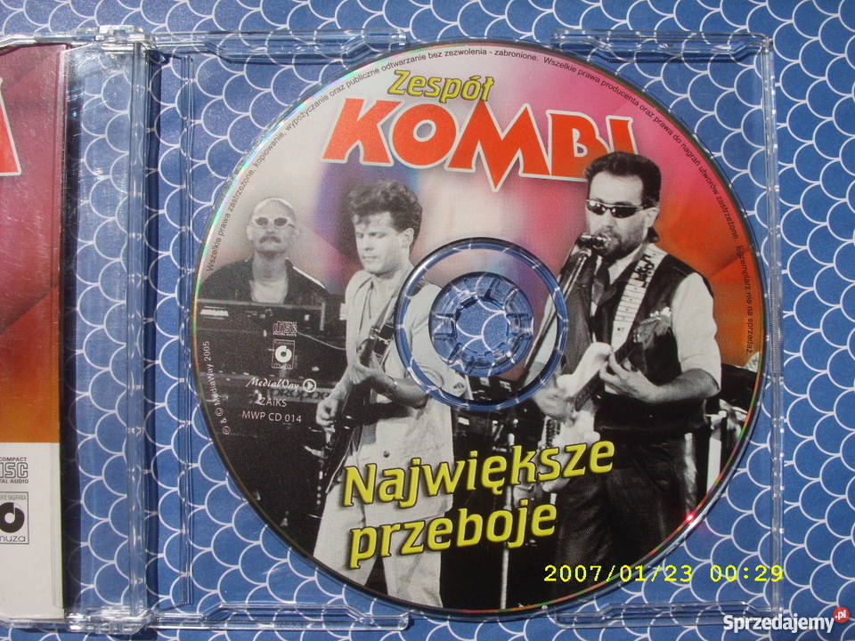 Rock CD KOMBINAJWIEKSZE PRZEBOJE MEDIA WAY dolnośląskie Wołów sprzedam