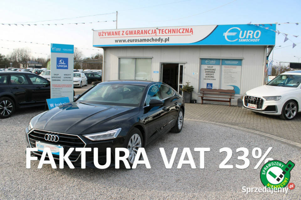 Audi A7 Sportback Salon Polska netto 120243PLN centralny zamek Warszawa
