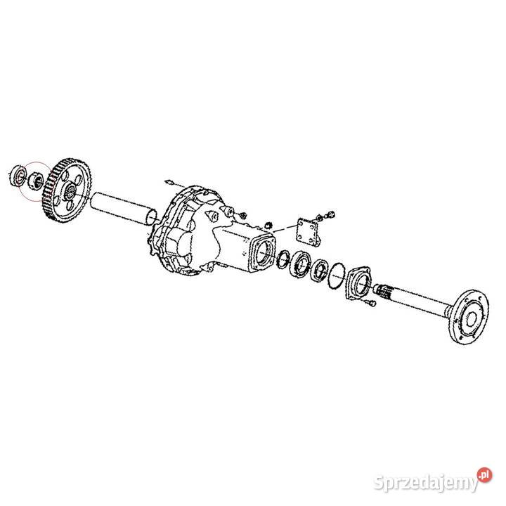 Nakrętka M39 Kubota L245 L2350 L2500 L2501 L2800