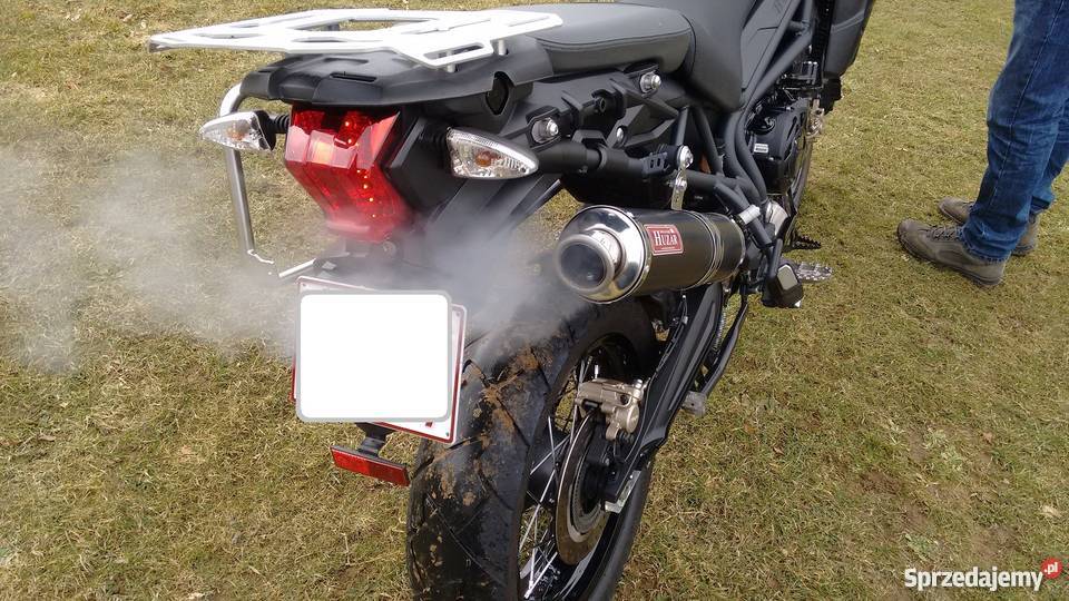 HUZAR EXHAUST wydech tłumik OWAL Triumph Tiger Błażowa