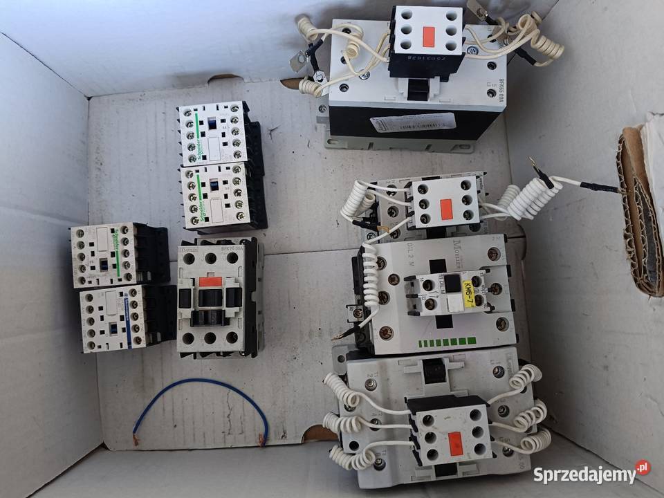 Wyłącznik stycznik przekaźnik bezpieczniki itp Tomaszów Mazowiecki