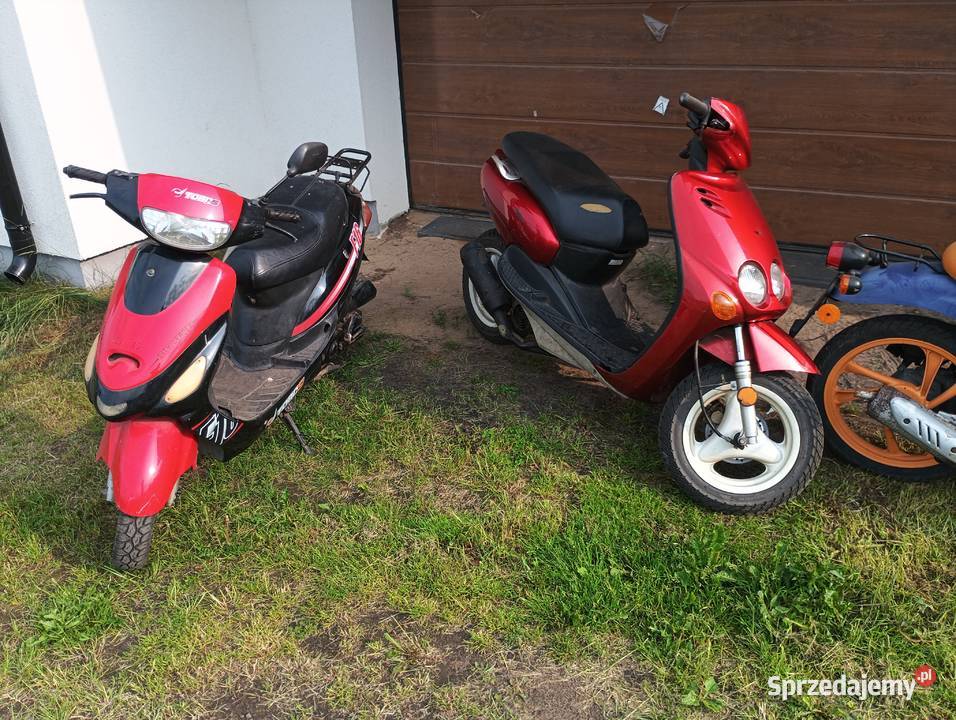 Skuter zestaw pakiet 6 suzuki honda warmińsko-mazurskie Pisz