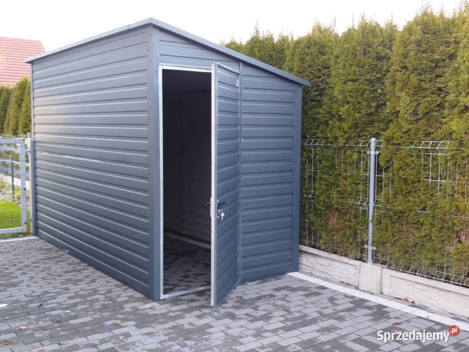 GARAŻ BLASZANY Domek Ogrodowy SCHOWEK Magazyn