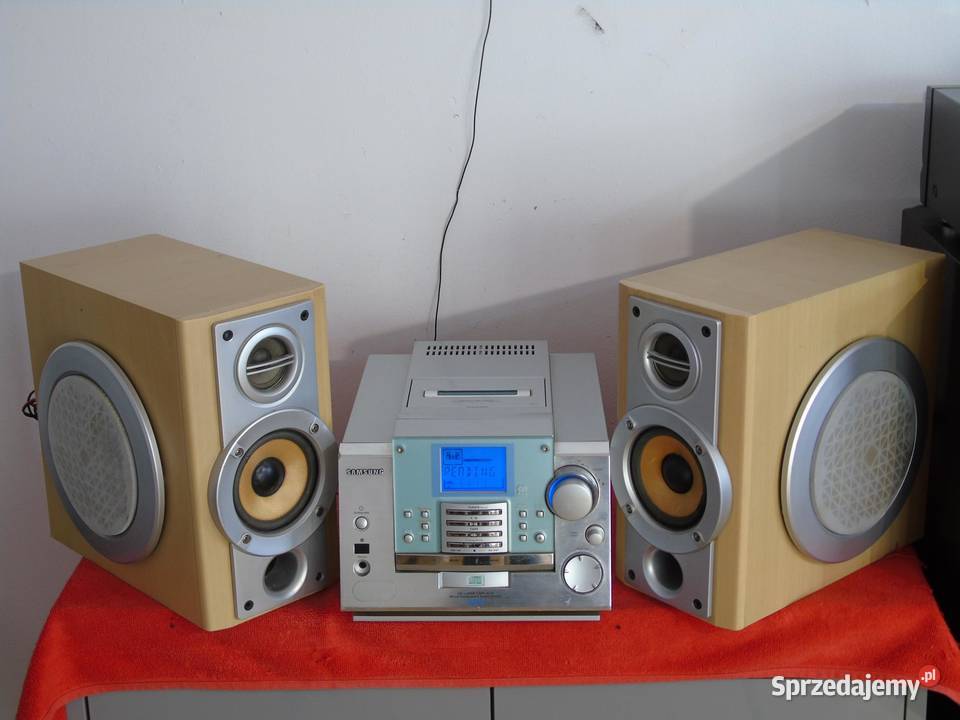 Wieża Samsung MMB9 kolumny CD AUX radio RDS podkarpackie Jasło sprzedam