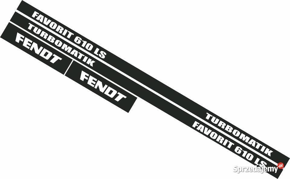 Naklejki Fendt favorit 610 ls Jeżewo sprzedam
