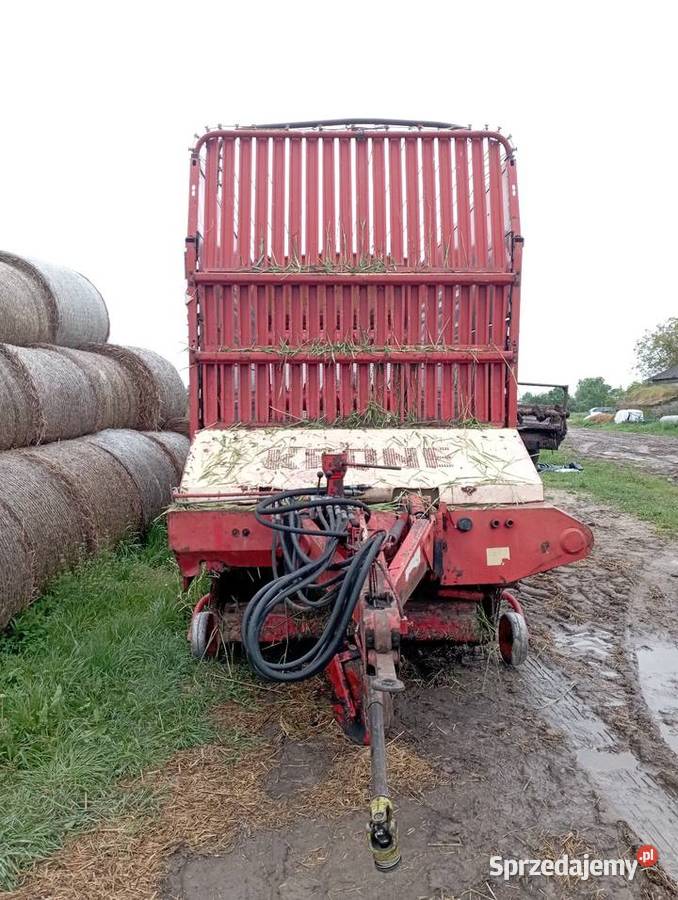 Krone turbo 5000l przyczepa samozbierająca Marcinów sprzedam