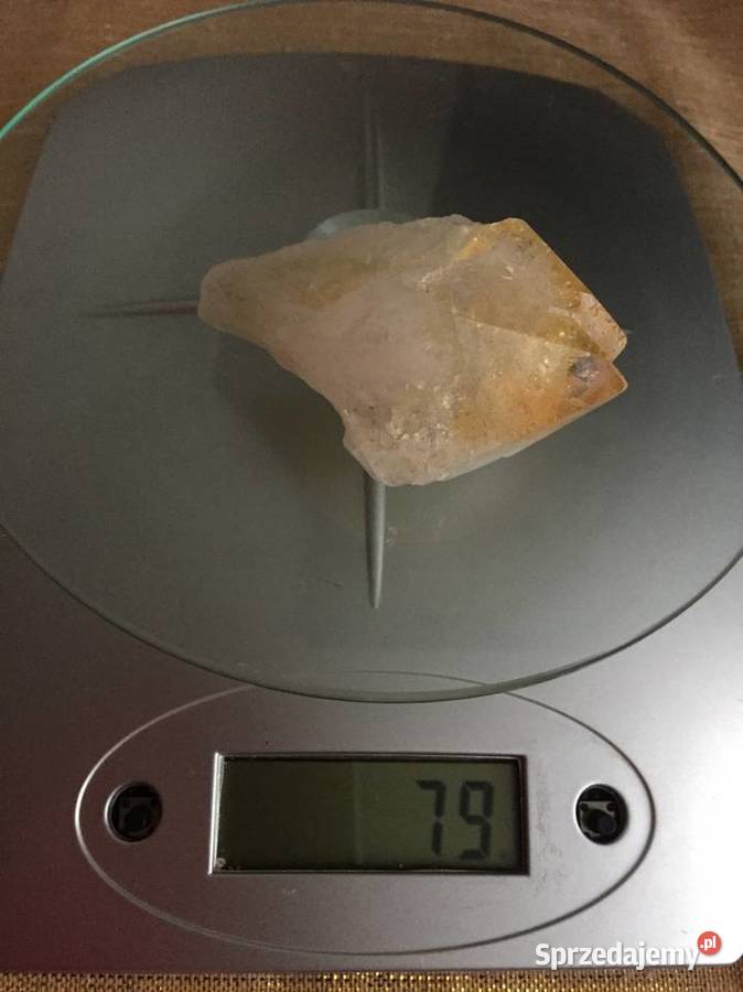 Minerał cytryn duży piękny okaz trzustka dolnośląskie Wrocław