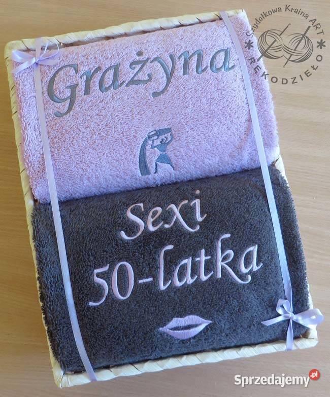 Ręcznik ze znakiem zodiaku imię PREZENT urodziny Wyposażenie wnętrz Toruń