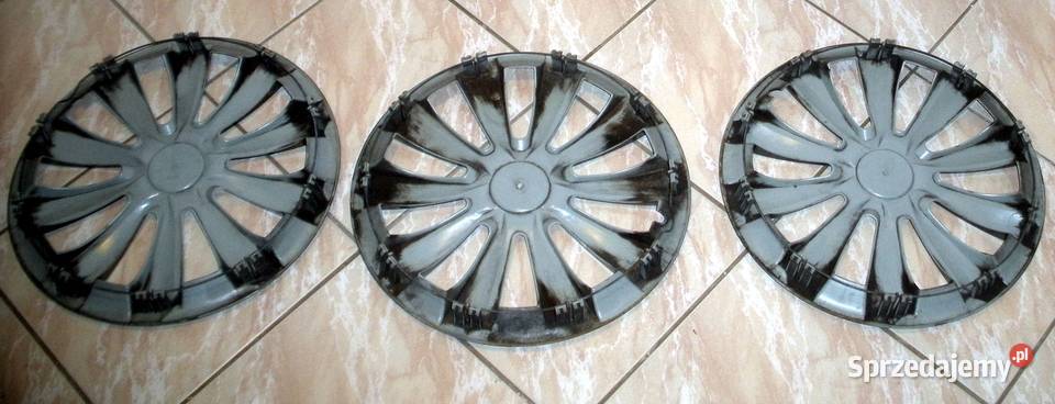 Kołpaki Volkswagen czarne 16 3 sztuki Pozostałe Kraków
