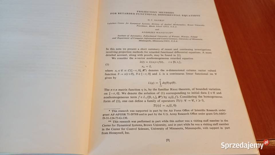 Banach Center Publications 1 Mathematical Gdańsk
