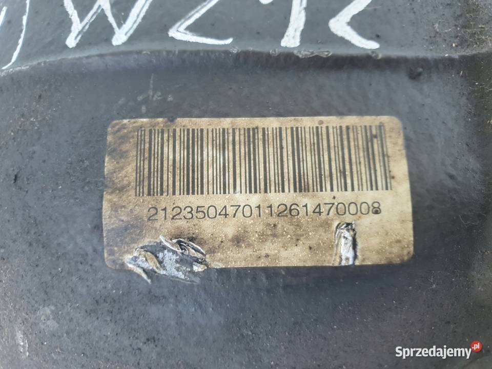 Mercedes W212 TYLNY MOST tył DYFERENCJAŁ dyfer osobowe Janów