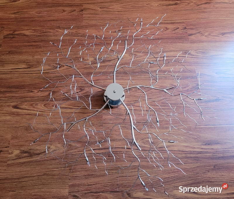 Lampa sufitowa srebrna małopolskie Nowy Sącz