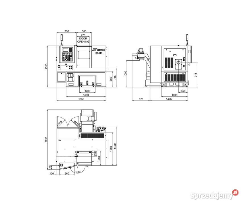 Tokarka CNC Venus T280 FANUCSIEMENS Andrychów