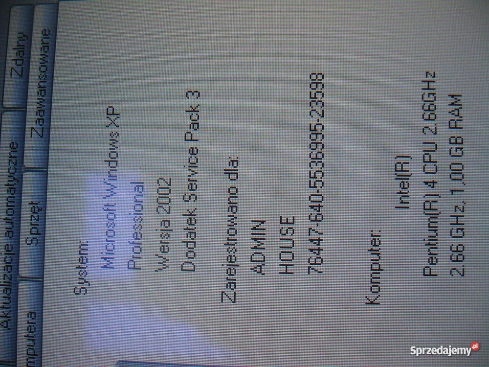 Monitor z wbudowanym komputerem 17