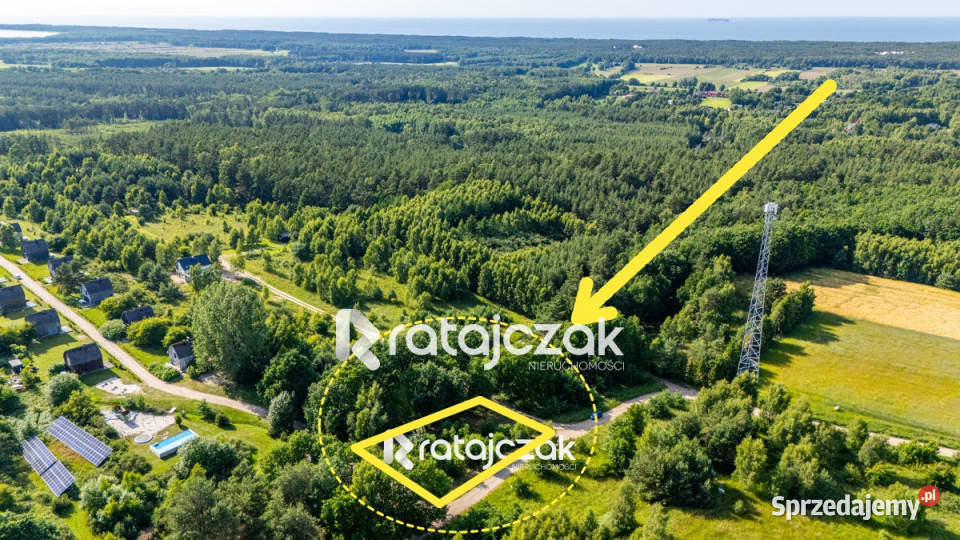 Grunt 1686m2 Sasino Stara Cegielnia Nieruchomości