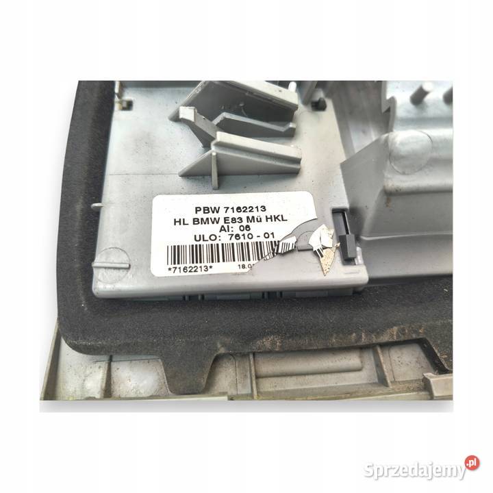 LAMPA PRAWA BMW X3 E83 LIFT 0610r TYLNIA TYLNA osobowe