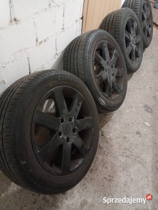 Sprzedam opony letnie z alufelgami 20555 R16 Motoryzacja kujawsko-pomorskie Szubin