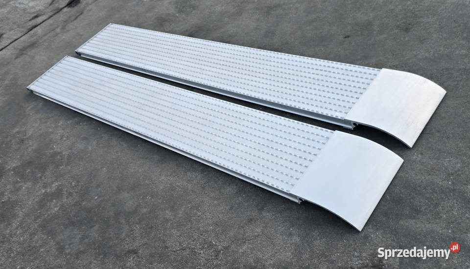Najazdy aluminiowe frezowane 2000x340x40mm moc Rok produkcji 2025 Lubanie sprzedam