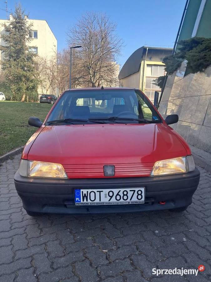 young timer PEUGEOT 106 z 1995 roku 116998km Warszawa sprzedam