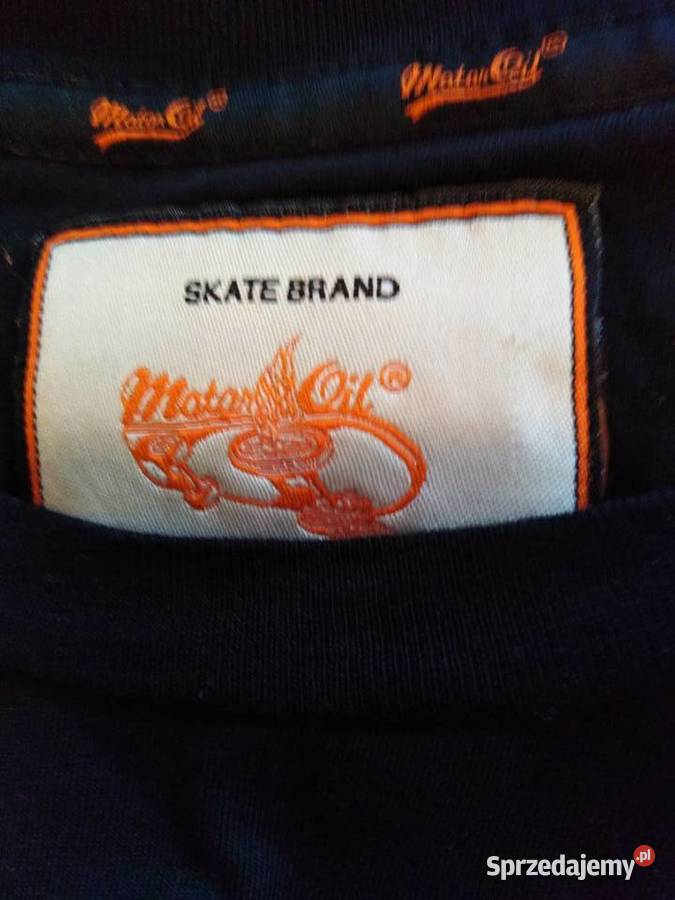 Koszulka motor oil skate brand Odzież codzienna