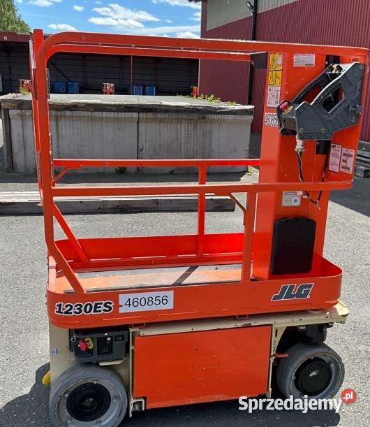 Podnośnik masztowy JLG 1230ES 2014 14900 NISKI Rok produkcji 2014 Dźwigi, podnośniki Podskarbice Szlacheckie sprzedam