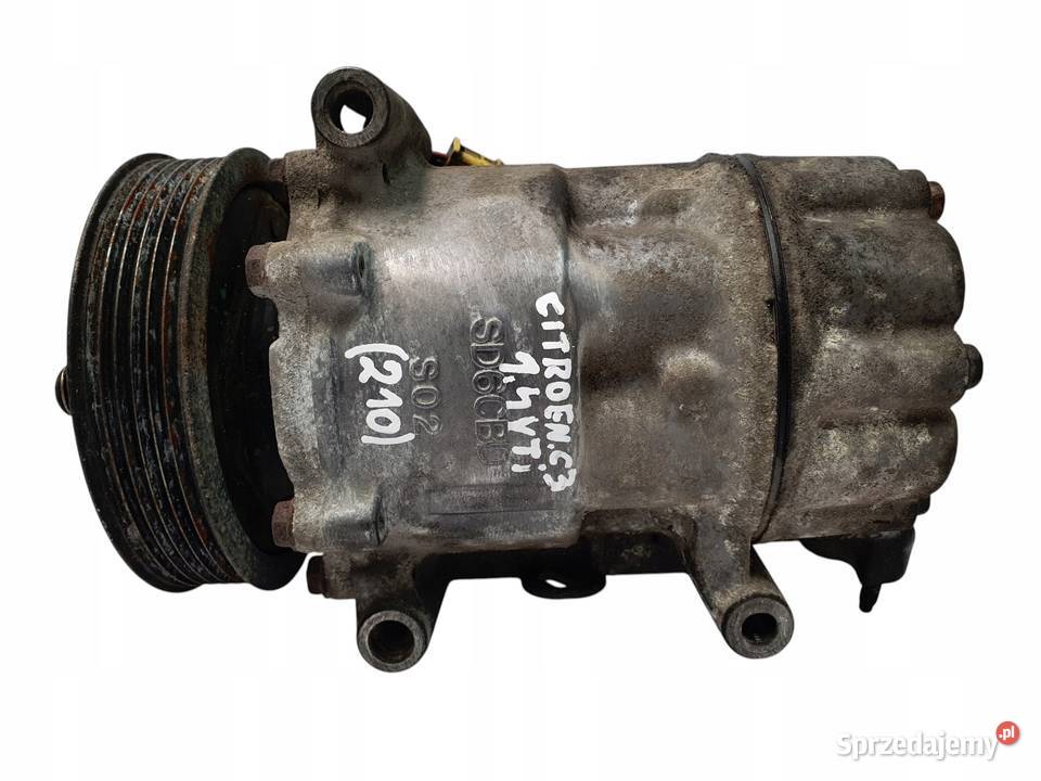 SPRĘŻARKA KLIMATYZACJI Citroen C3 II 14 VTI lubelskie Chełm