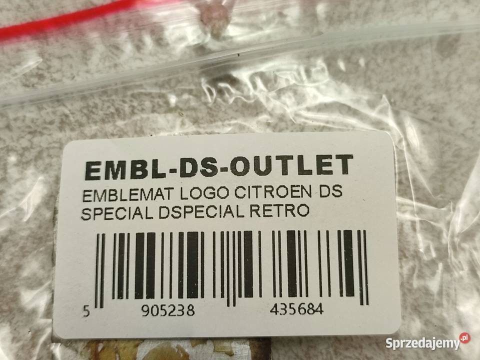 EMBLEMAT LOGO CITROEN DS SPECIAL DSPECIAL RETRO