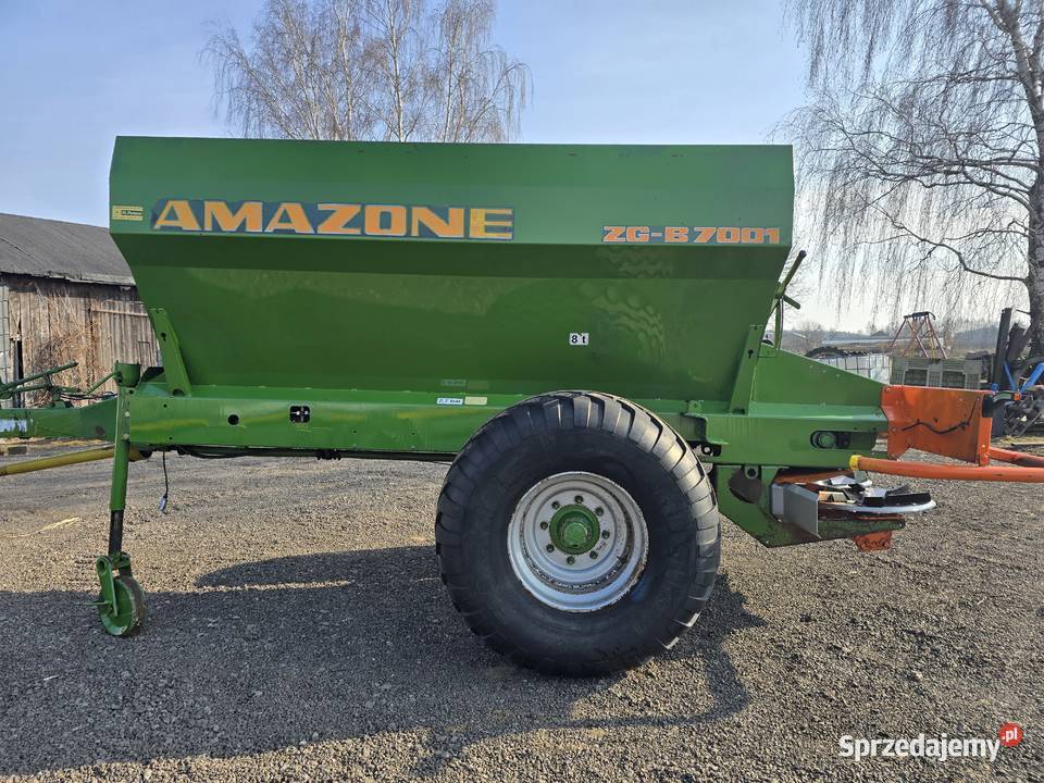 Rozsiewacz wapna amazone zgb 7001 rcw bredal