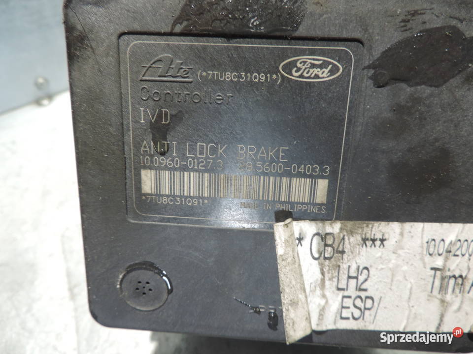 POMPA ABS FORD FOCUS MK2 FL 10096001273 Rok produkcji 2008 małopolskie Nowy Sącz