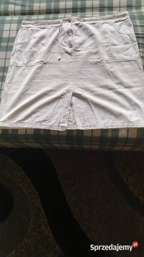 Elegancka krótka kremowa spódniczka Casual 4850 Ostrów Wielkopolski sprzedam