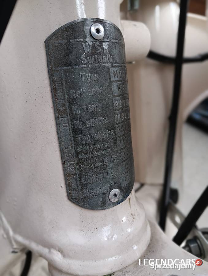 WSK dwuramowa z roku 1969 6km Warszawa