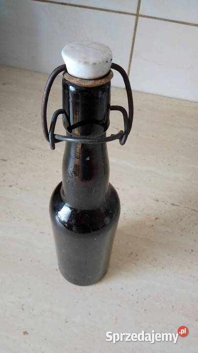 Stara butelka Pasikonik kujawsko-pomorskie Nakło nad Notecią