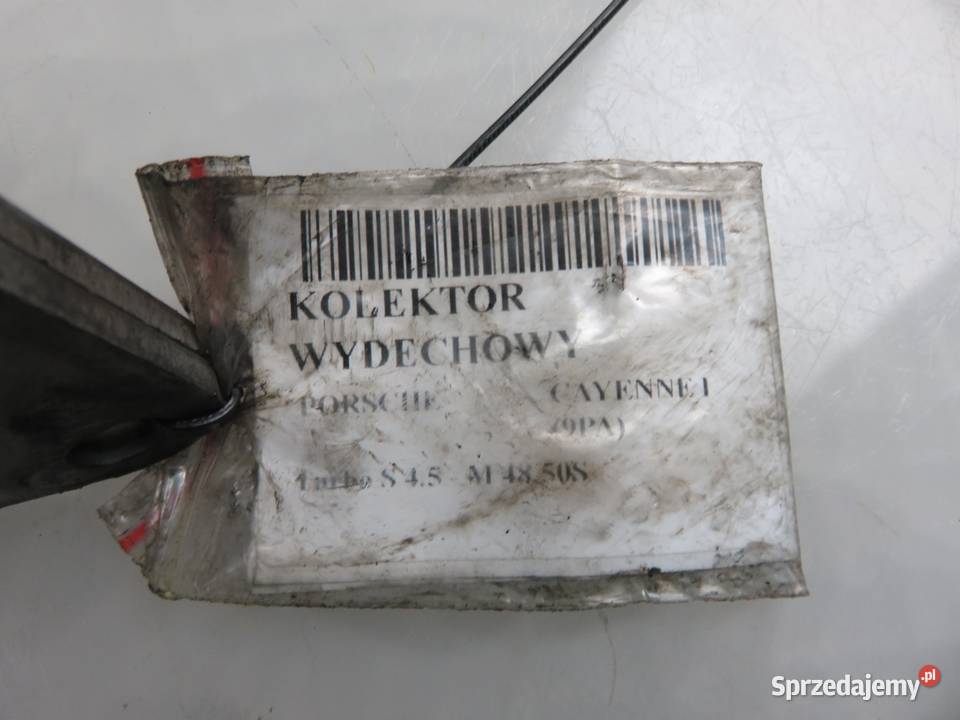 KOLEKTOR WYDECHOWY PORSCHE CAYENNE I Turbo S 45