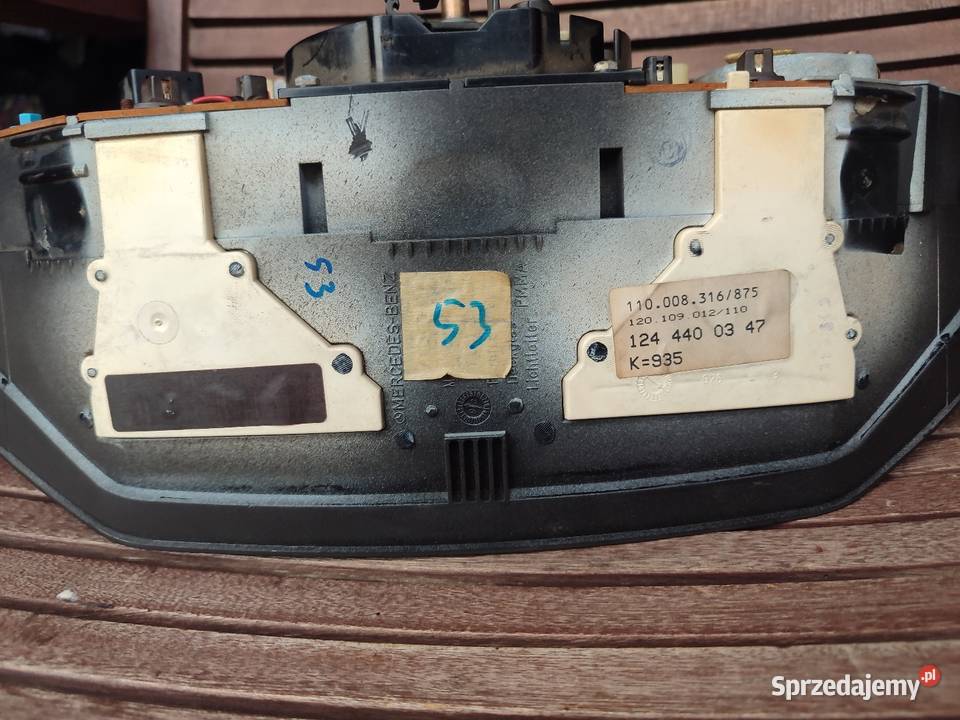 mercedes w124 licznik zegary 23 Aleksandrów Łódzki