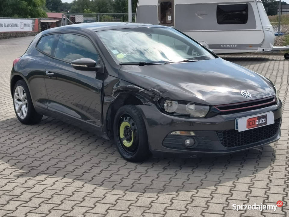 Volkswagen Scirocco 20TDI 140 coupe 6biegów uszkodzony Kęty sprzedam