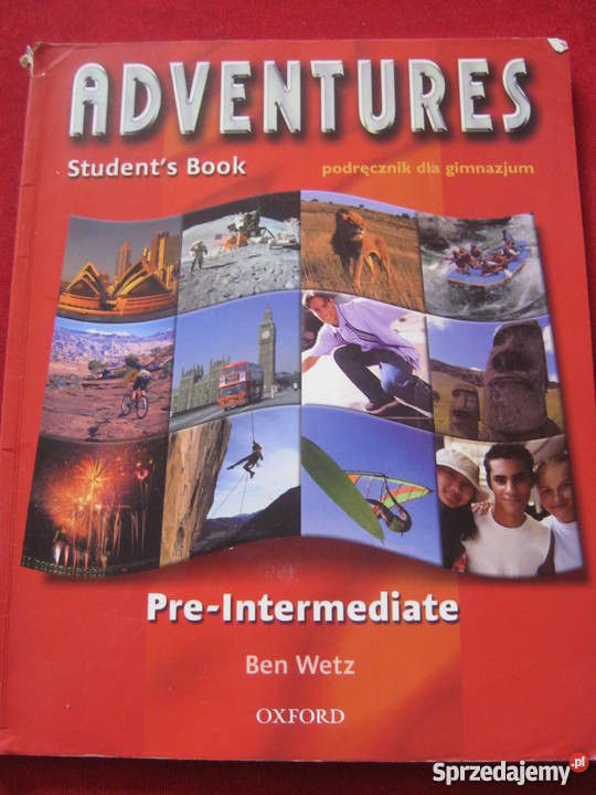 Adventures PreIntermiate Students Book skrypt, zeszyt ćwiczeń, zbiór zadań, testów Szczecin sprzedam