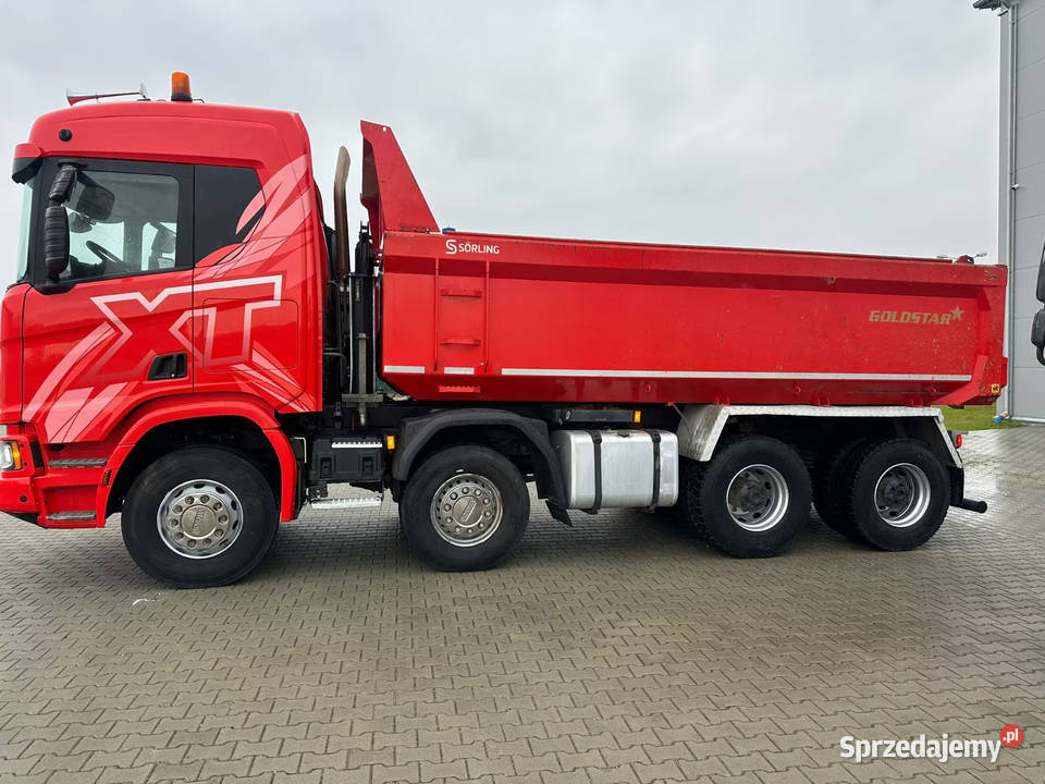 Wywrotka Scania R 500 XT 8x4 Hardox 2018 diesel Wywrotki Legnica sprzedam