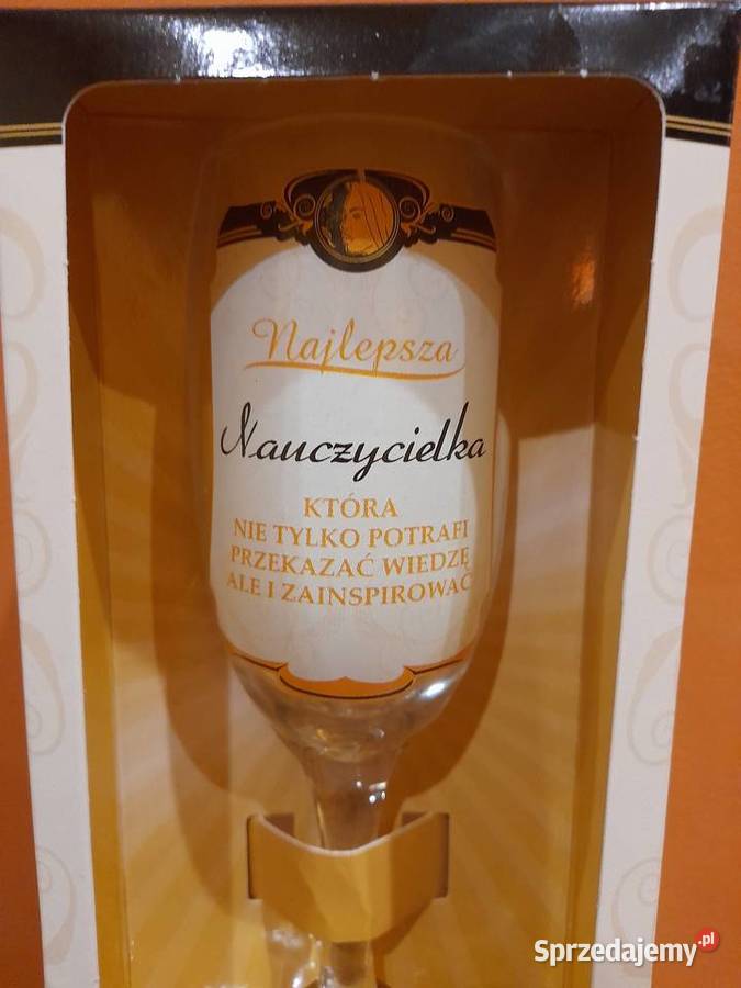 Kieliszki do szampana Dzień Nauczyciela inny kolor Konin