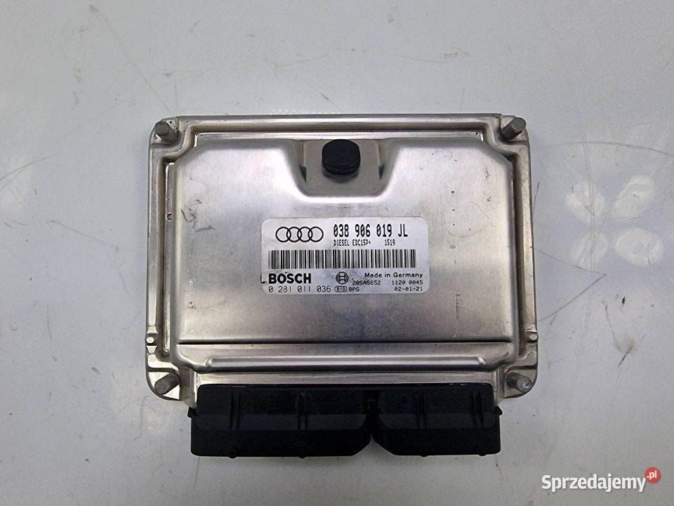 KOMPUTER SILNIKA ECU AUDI A4 B6 038906019JL kujawsko-pomorskie Lipno