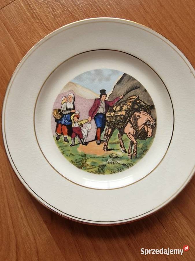 Talerze ozdobne Porcelana i szkło dolnośląskie Polanica-Zdrój sprzedam