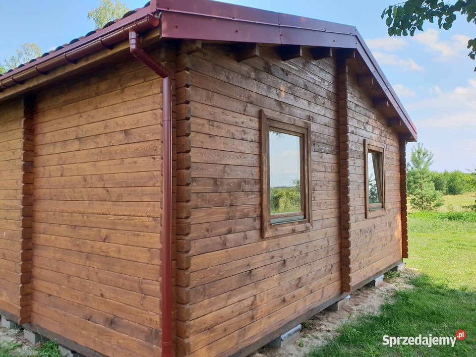 Drewniany domek letniskowy Lena II 35 7 m2 Mrągowo