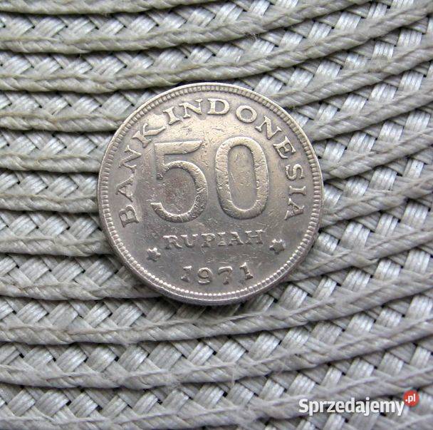 Indonezja 50 Rupi 1971r wielkopolskie