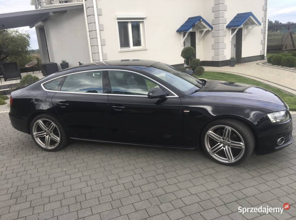 Audi a5 30 TDI Sline zewnętrzny wewnętrzny