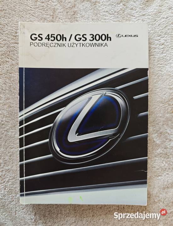 Lexus GS mk4 instrukcja język polski Włocławek