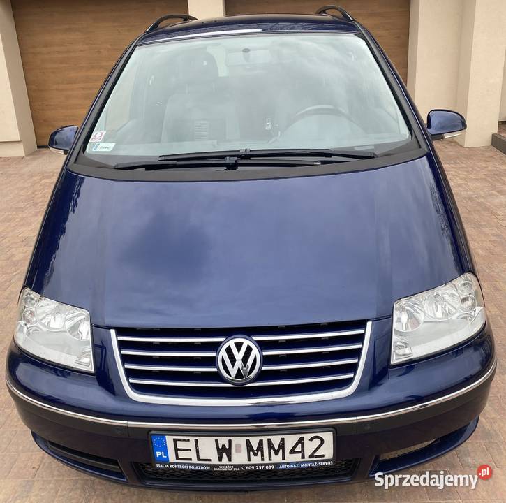 VW Sharan I Trendline 2010 18T 150 benzynalpg podgrzewane fotele Łódź sprzedam